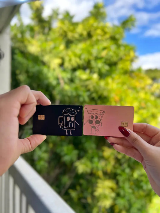 Personalized Metal Credit Card| Laser Engraved Credit Card| Creddit Card| Bank Card